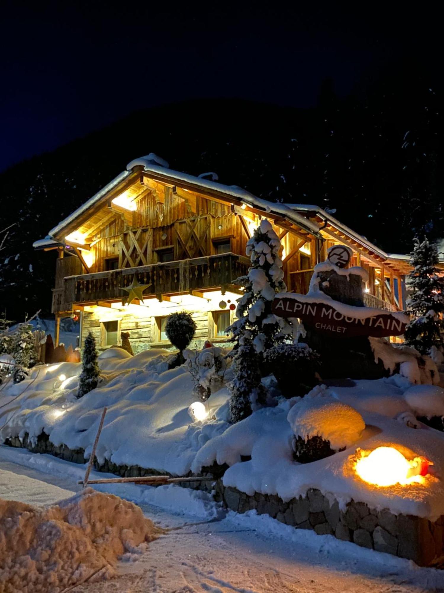 Alpine Mountain Chalet ซาน วิจลิโอ ดิ มาเรบเบ ภายนอก รูปภาพ