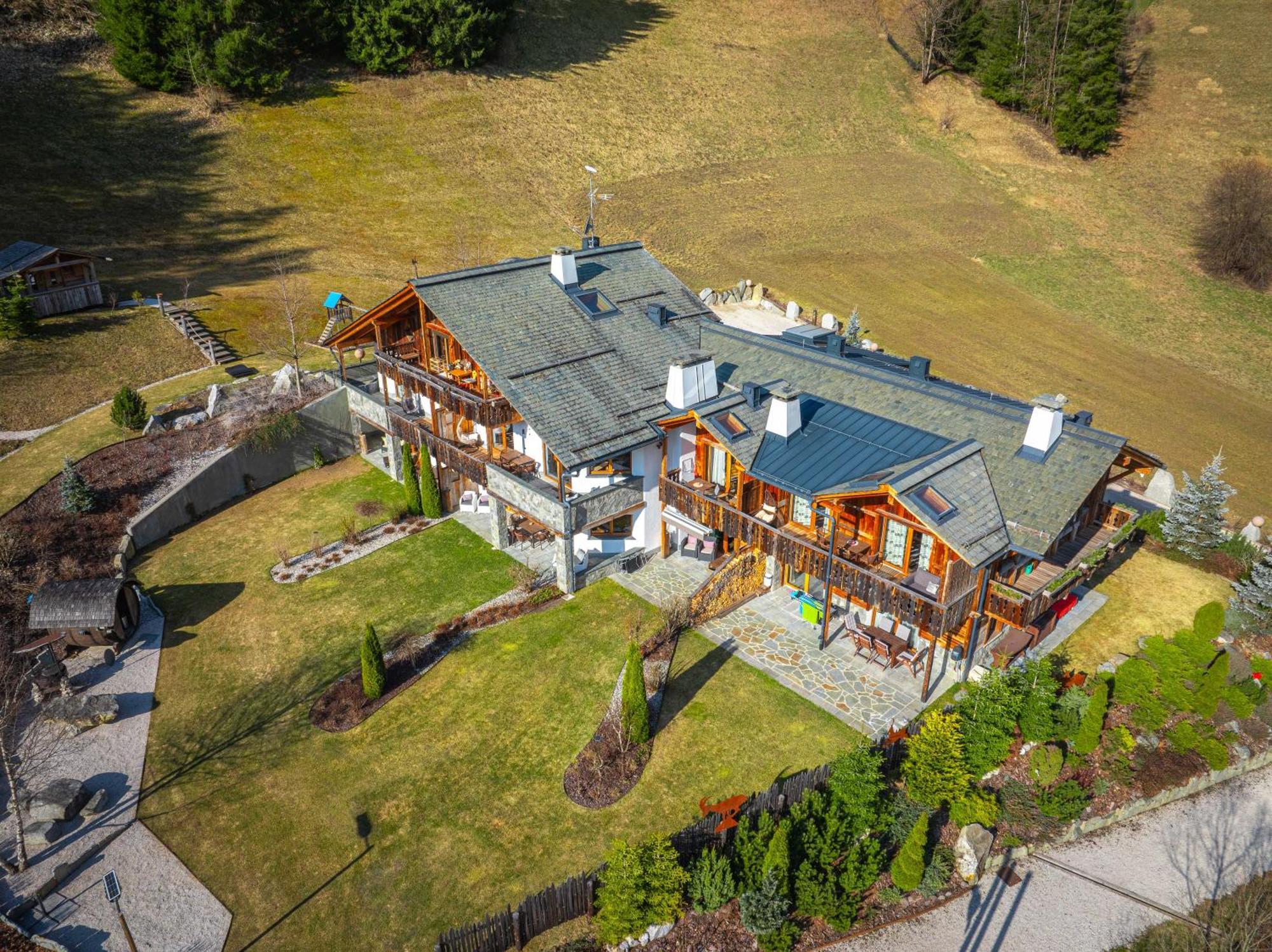 Alpine Mountain Chalet ซาน วิจลิโอ ดิ มาเรบเบ ภายนอก รูปภาพ