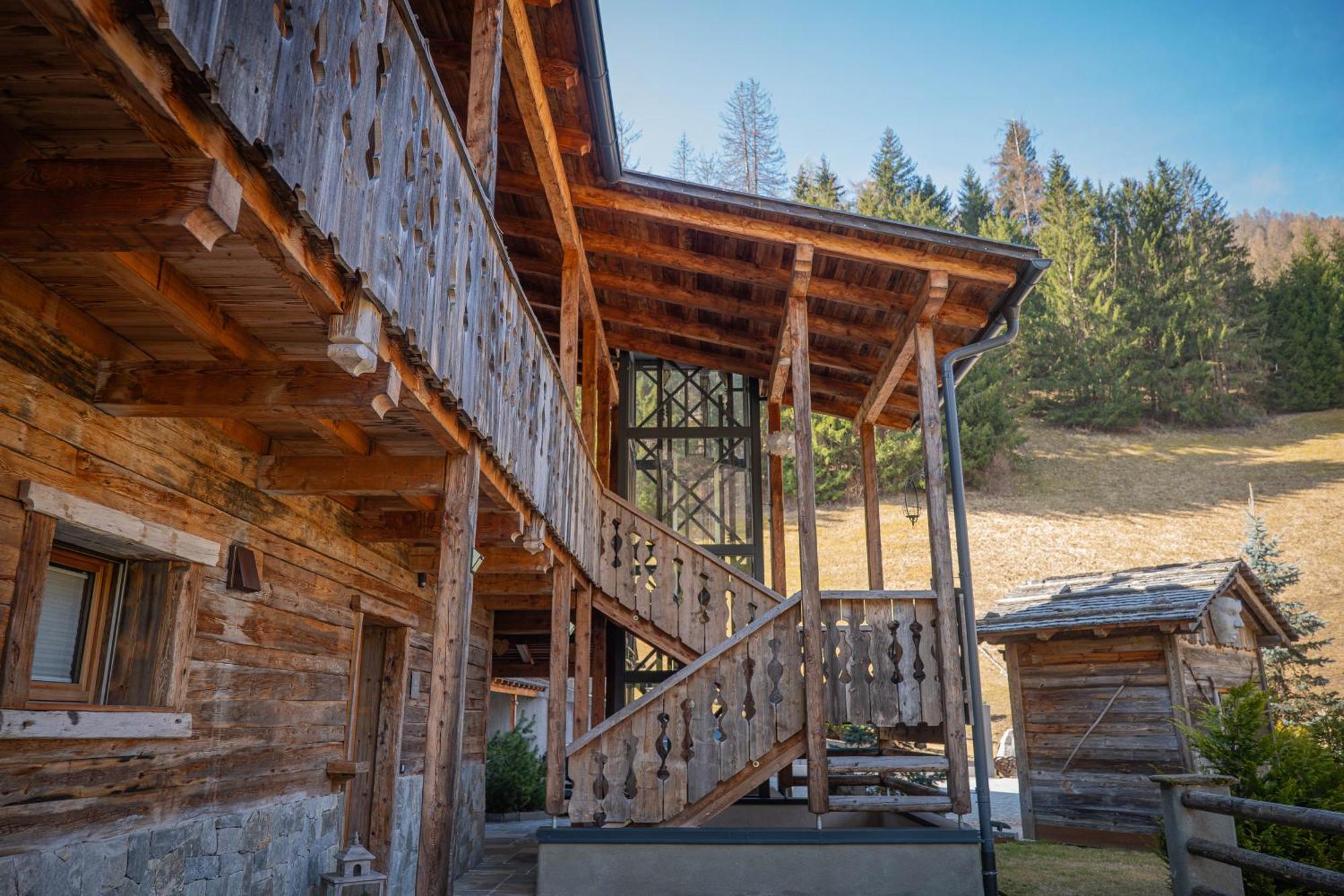 Alpine Mountain Chalet ซาน วิจลิโอ ดิ มาเรบเบ ภายนอก รูปภาพ
